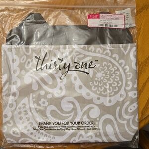 thirty-one Oh-Snap Pocket Taupe Playful Parade